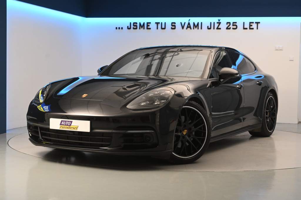 Porsche Panamera 2.9 4S V6 4x4 ACC BOSE 324 KW Vzduch 360 Kamera